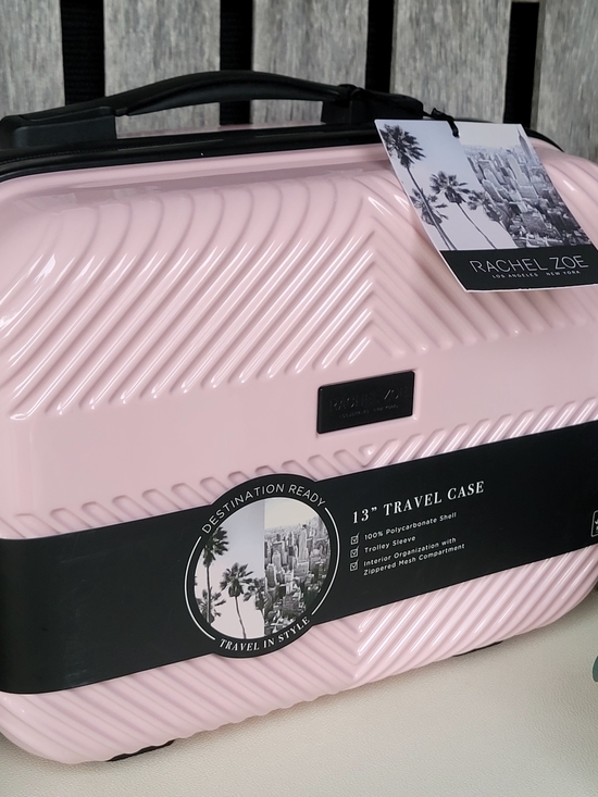 Rachel Zoe Handbags - Rachel Zoe 13" Travel Case - Light Pink